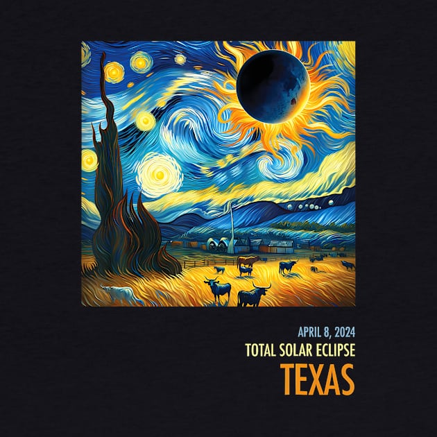 Total Solar Eclipse 2024 Texas by SanJKaka